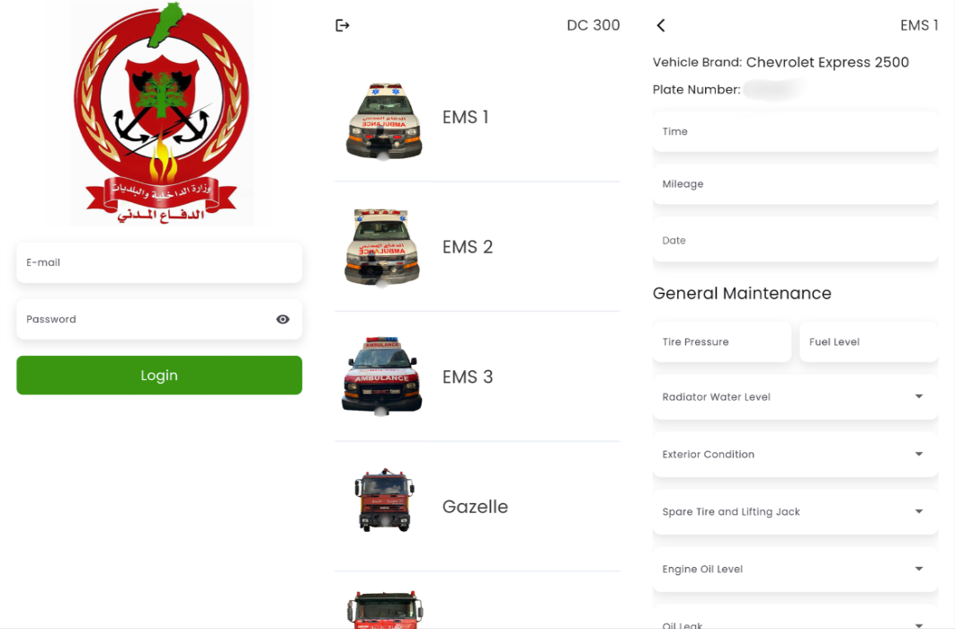 Civil Defence Checkup App